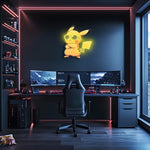 Cool Electric Mouse Neon LED Sign – UV Printed Plexiglass Wall Art for Gamer Room, Kids Zone & Teen Decor – Free Shipping