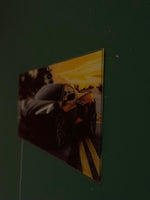 LED Sports Car Wall Art – Acrylic UV‑Printed, Remote Dimmer Included