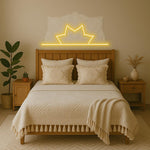 Lotus Mandala Neon Sign: Boho LED Wall Art with Dimmer