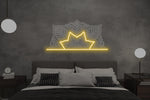Lotus Mandala Neon Sign: Boho LED Wall Art with Dimmer