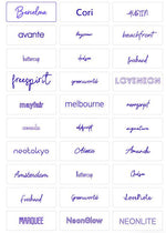 Custom Neon Name Sign: Children's Nursery Decor