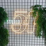 Studio 54 Neon Sign: Retro Disco Party Decor
