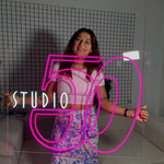 Studio 54 Neon Sign: Retro Disco Party Decor