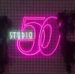 Studio 54 Neon Sign: Retro Disco Party Decor