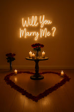 Will You Marry Me Neon Sign: Proposal, Engagement, Wedding Decor