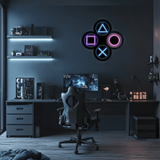 Gamer Plexiglass Neon Art, Gamer Neon Sign, Neon Light Sign, Neon Wall Art