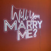 Will You Marry Me Neon Sign Engagement Neon Sign Wedding Led Light Wedding Party Decor Wedding Engagement Decor Wall Art Decor Wedding Gifts