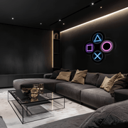 Gamer Plexiglass Neon Art, Gamer Neon Sign, Neon Light Sign, Neon Wall Art