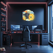 Ghost Driver Neon, Ghost Driver Uv Printing Neon, Ghost Driver Uv Printing Neon Signage