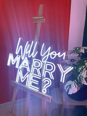 Will Your Marry Me ? Neon Light , Proposal Neon Light, Romantic LED Neon Sign, Wedding Proposal Neon, Marry Me Neon Sign