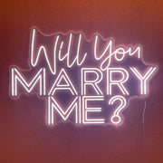 Will You Marry Me Neon Sign Engagement Neon Sign Wedding Led Light Wedding Party Decor Wedding Engagement Decor Wall Art Decor Wedding Gifts