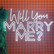 Proposal Neon Light, Will Your Marry Me ? Neon Light , Romantic LED Neon Sign, Wedding Proposal Neon, Marry Me Neon Sign
