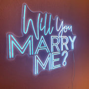 Will You Marry Me Neon Sign Engagement Neon Sign Wedding Led Light Wedding Party Decor Wedding Engagement Decor Wall Art Decor Wedding Gifts