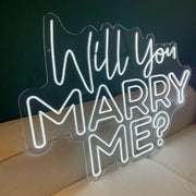 Will You Marry Me Neon Sign Engagement Neon Sign Wedding Led Light Wedding Party Decor Wedding Engagement Decor Wall Art Decor Wedding Gifts