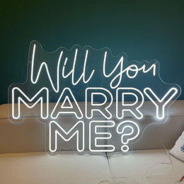 Will Your Marry Me ? Neon Light , Proposal Neon Light, Romantic LED Neon Sign, Wedding Proposal Neon, Marry Me Neon Sign