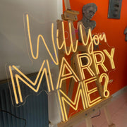 Proposal Neon Light, Will Your Marry Me ? Neon Light , Romantic LED Neon Sign, Wedding Proposal Neon, Marry Me Neon Sign
