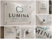 Custom Acrylic Business Sign with UV Print | Personalized Office Logo Sign