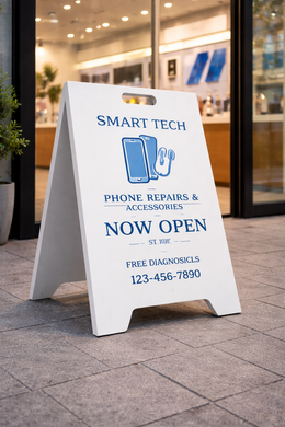 A Frame Sign, Double Sided Sign, A Board Pavement Sign, Sign For Cafes, Exchange Offices, Barbershop, Sidewalk Sign, Custom Store Sign