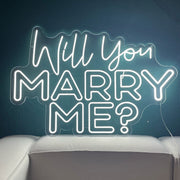 Will You Marry Me Neon Sign, Proposal Neon Light, Engagement Decor, Romantic LED Neon Sign, Wedding Proposal Neon, Marry Me Neon Sign