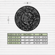Fatiha Surah Metal Wall Art - Elegant Islamic Calligraphy - KAF229