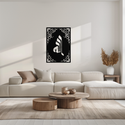 Allah Metal Wall Art – Elegant Islamic Calligraphy Design - KAF235