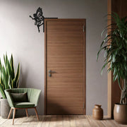 Fairy Corner Metal Door Decor – Whimsical Butterfly Fairy Holding Star Design- KAF602