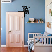 Fairy Corner Shelf Metal Wall Art – Whimsical Butterfly Fairy Decor for Girls’ Rooms- KAF605