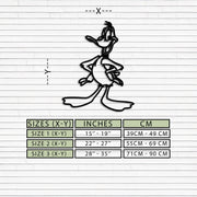 Daffy Duck Metal Wall Art – Classic Cartoon Character Silhouette for Fans- KAF663