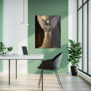 Dark Angel Skeleton – Gothic Winged Figure UV Glass Wall Art - KAFCD100