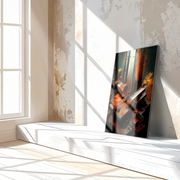 Rustic Industrial Architecture Abstract – UV Printed Glass Wall Art - KAFCD102