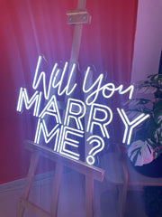 Will Your Marry Me ? Neon Light , Proposal Neon Light, Romantic LED Neon Sign, Wedding Proposal Neon, Marry Me Neon Sign