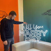 Will You Marry Me Neon Sign Engagement Neon Sign Wedding Led Light Wedding Party Decor Wedding Engagement Decor Wall Art Decor Wedding Gifts