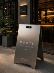 A Frame Sign, Double Sided Sign, A Board Pavement Sign, Sign For Cafes, Exchange Offices, Barbershop, Sidewalk Sign, Custom Store Sign (Kopya) (Kopya)