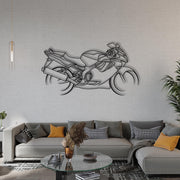 Superbike Motorcycle Metal Decor Art, Racing Motorcycle Garage Wall Decor, Performance Motorcycle Decor, Motorcycle Wall Gift for Men