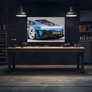 Custom Car Neon Sign - Personalized LED Garage Decor for Car Enthusiasts - UV Printed Plexiglass Wall Art - Adjustable Light & Free Shipping