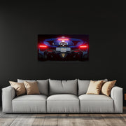 Supercar Rear View Neon Wall Art – LED Garage Decor – Gift for Car Enthusiasts – Man Cave Wall Sign – Luxury Car Poster – Free Shipping