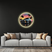 Car neon light sign, Car wall art lighted, Car led wall decor, Car led sign, Man Cave Automotive Sign,Free Shipping & Returns
