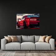 Muscle Car Neon Wall Art - UV Printed LED Plexiglass Sign for Garage, Man Cave & Racing Fans - Adjustable Light and Free Shipping