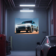 Off-Road Pickup Neon Wall Art – UV LED Plexiglass Sign for Garage or Man Cave | Electric Truck Decor | Free Shipping