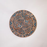 3D Koi Fish Mandala Wall Art – Layered Wood Wall Decor | Symbol of Perseverance & Growth | Hand Painted MDF | 50-75-100cm | Free Express