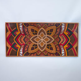 3D Layered Mandala Wall Art – 7 Layer Handmade MDF Wood Panel | Boho & Modern Decor | 60x30 75x35 100x50 cm | Free Express Shipping