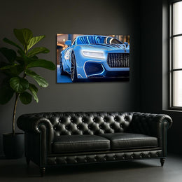 Car Neon Sign, UV Printed LED Light, Modern Car Wall Decor, Unique Garage Art, LED Room Light, Custom Auto Wall Sign