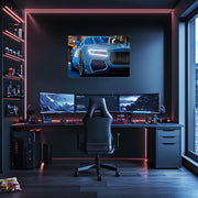 Car Neon Sign, UV Printed LED Light, Modern Car Wall Decor, Unique Garage Art, LED Room Light, Custom Auto Wall Sign