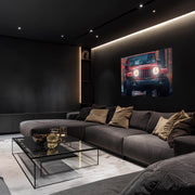 Neon Sign Off-Road Jeep , UV Printed LED Light, Adventure Wall Art, Custom 4x4 Garage Decor, LED Jeep Wall Light, Unique Gift for Men