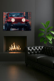 Neon Sign Off-Road Jeep , UV Printed LED Light, Adventure Wall Art, Custom 4x4 Garage Decor, LED Jeep Wall Light, Unique Gift for Men