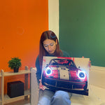 Car neon sign, sport car neon sign, Car led sign, Car artwork, Garage neon sign, Car print neon, Garage decor, Car wall art, Car wall decor