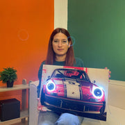 Car neon sign, sport car neon sign, Car led sign, Car artwork, Garage neon sign, Car print neon, Garage decor, Car wall art, Car wall decor