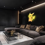 Cool Electric Mouse Neon LED Sign – UV Printed Plexiglass Wall Art for Gamer Room, Kids Zone & Teen Decor – Free Shipping