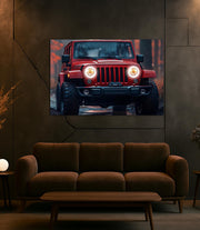 Neon Sign Off-Road Jeep , UV Printed LED Light, Adventure Wall Art, Custom 4x4 Garage Decor, LED Jeep Wall Light, Unique Gift for Men