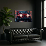 Neon Sign Off-Road Jeep , UV Printed LED Light, Adventure Wall Art, Custom 4x4 Garage Decor, LED Jeep Wall Light, Unique Gift for Men